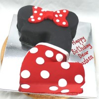 Minnie Mouse Number 2 Cake